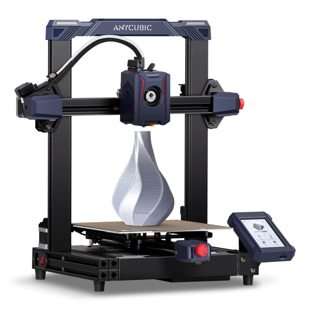 ANYCUBIC Kobra 2 6X Impresora 3D rápida, Velocidad de hasta 300 mm/s, LeviQ 2.0 Auto Nivelación Mejorada preinstalada con Sistema de extrusión de Doble Engranaje, fácil de Usar para Principiantes