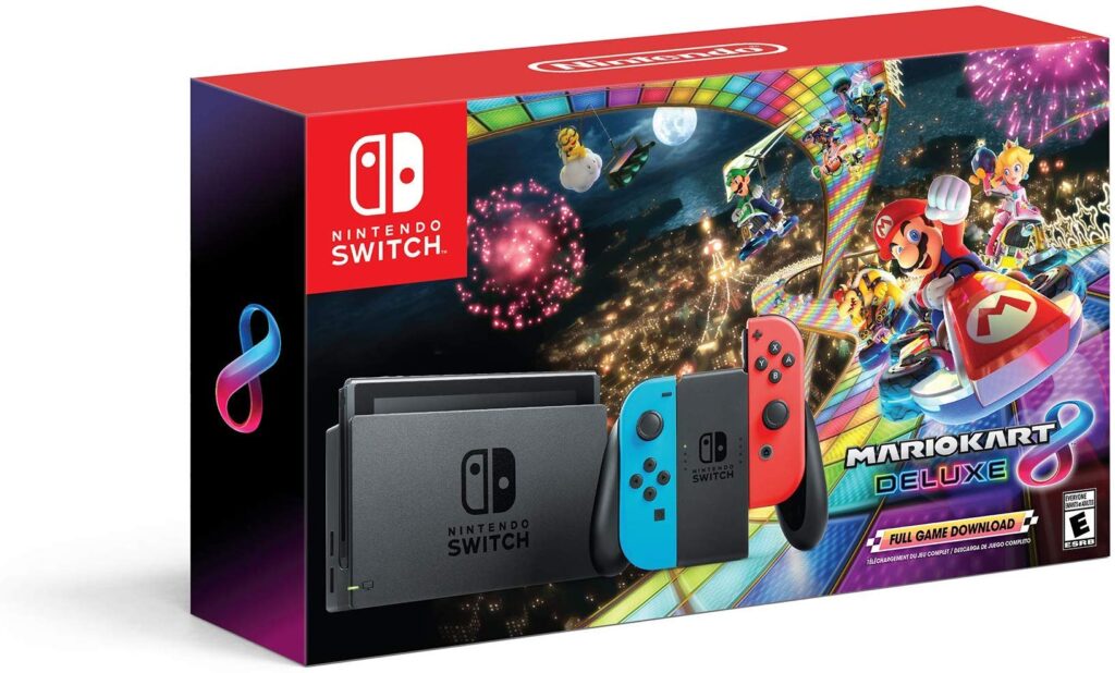 Bundle consola Nintendo Switch + Mario Kart 8 Deluxe