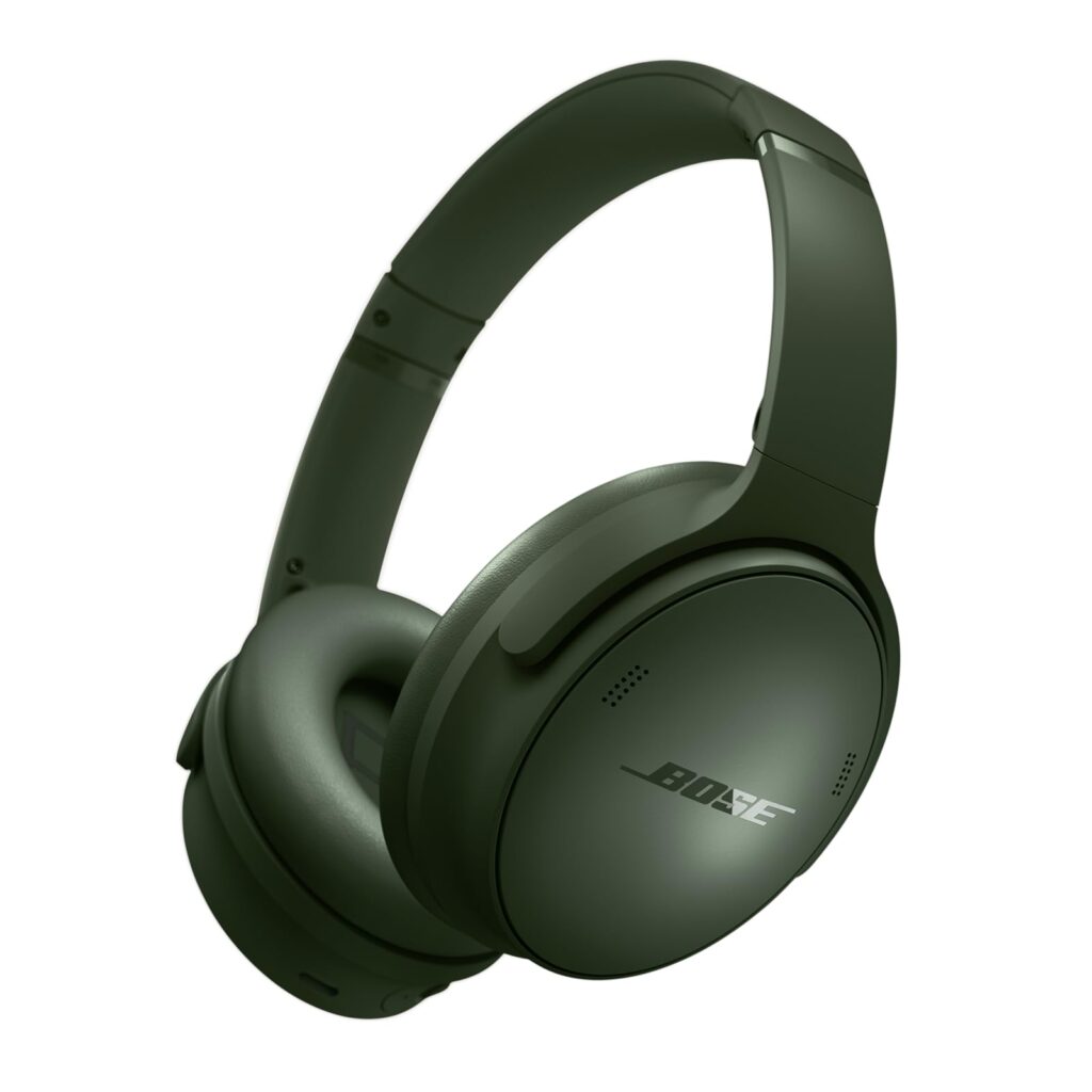 Bose Audífonos inalámbricos con cancelación de Ruido QuietComfort, audífonos externos Bluetooth con hasta 24 Horas de duración de la batería, Verde ciprés – Edición Limitada